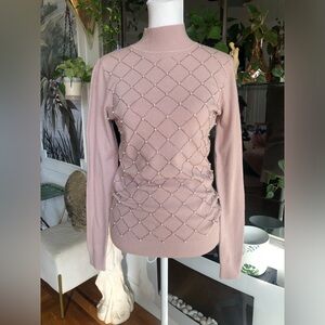 ICE CUBE RHINESTONE EMBELLISHED SWEATER 💎